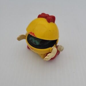 Vintage Ms Pac-Man Wind Up Toy Bally Tomy Midway 1980's Retro Arcade 1982